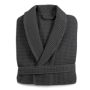 Халат унісекс Hotel professional Waffle Чорний Розміри: S, M, L, XL, XXL, XXXL