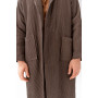 Халат унісекс Hotel professional Waffle brown Розміри: S, M, L, XL, XXL, XXXL