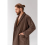 Халат унісекс Hotel professional Waffle brown Розміри: S, M, L, XL, XXL, XXXL