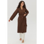 Халат унісекс Hotel professional Waffle brown Розміри: S, M, L, XL, XXL, XXXL