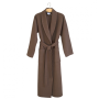 Халат унісекс Hotel professional Waffle brown Розміри: S, M, L, XL, XXL, XXXL