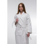 Халат унісекс Туреччина Premium Велюр Cloud White 450 г/м2 Розміри: S, M, L, XL, XXL, XXXL, 4XL, 5XL