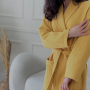 Халат унісекс Hotel professional Waffle Гірчичний Розміри: M, L, XL, XXL, XXXL