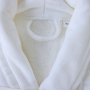 Халат Велюровий унісекс Туреччина  білий hotel&spa готельний 400 г/м2  M, L, XL, XXL