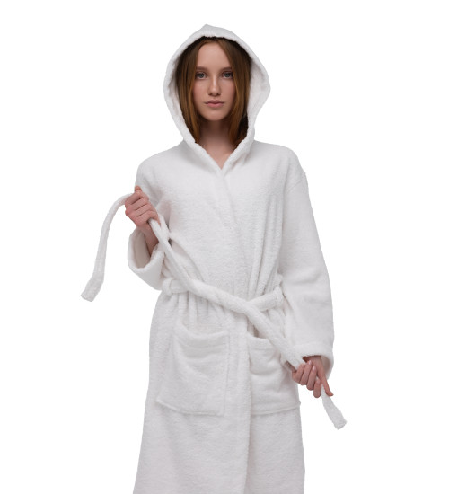Халат махровий унісекс с Капюшоном 450 г/м2 