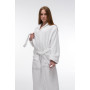 Халат махровий унісекс - Premium Soft білий  450 г/м2 Розміри: S, M, L, XL, XXL, XXXL, 4XL, 5XL
