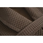 Халат унісекс Hotel professional Waffle brown Розміри: S, M, L, XL, XXL, XXXL