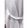 Халат Вафельний унісекс Туреччина білий кимано Hotel Premium Розміри: S, M, L, XL, XXL, XXXL