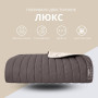 Покрывало на кровать Luxury style 240*260 см Шоколад/беж