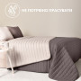 Покрывало на кровать Luxury style 240*260 см Шоколад/беж