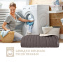 Покрывало на кровать Luxury style 240*260 см Шоколад/беж