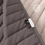 Покрывало на кровать Luxury style 240*260 см Шоколад/беж