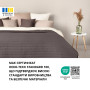 Покрывало на кровать Luxury style 240*260 см Шоколад/беж