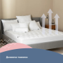Наматрацник  160х200х35 см с натяжним бортом comfort 150 г/м2
