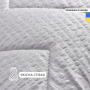 Ковдра 175х210 см nordic comfort всесезонна сіра
