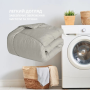 Ковдра 175х210 см nordic comfort всесезонна сіра