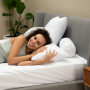 Подушка 40*60 Готельна nordic comfort біла чохол стьобаний
