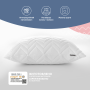 Подушка 40*60 Готельна nordic comfort біла чохол стьобаний