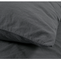 Постільна білизна Lotus Home Washed cotton - Solid antracite євро