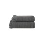 Рушник Lotus Home - Rius antrasit антрацит 50*100