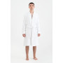 Халат-кімоно Lotus Home - Bold white махровий M