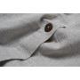 Постільна білизна Lotus Home Washed cotton - Solid light antracite сімейний