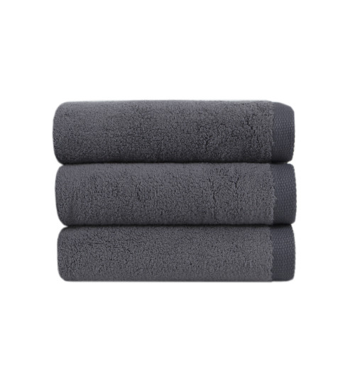 Рушник Lotus Home Готель Premium - Microcotton Antrasit 90*150 550 г/м²