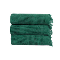 Рушник Premium Waffle - green зелений 50*100