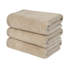 Рушник махровий Готель Premium Microcotton Kahve 70*140 550 г/м²