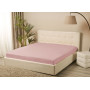 Простирадло трикотажне на резинці Iris Home - Пудровий 160*200+25