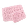 Набор ковриков Irya - Barnes pink розовый 60*90+40*60