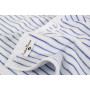 Рушник Lotus Home Готель Premium - Microcotton Stripe White-Blue 50*90 550 г/м²