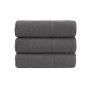 Рушник Lotus Home - Sophia antrasit антрацит 50*90