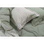 Постільна білизна Lotus Home - Checked Gingham оливковий сімейний