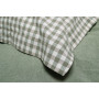 Постільна білизна Lotus Home - Checked Gingham оливковий сімейний