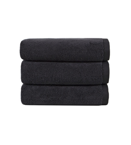 Рушник Lotus Home Готель Premium - Microcotton Black 90*150 550 г/м²