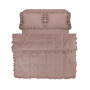 Постільна білизна Lotus Home Washed cotton - Kansas fly пудровий євро
