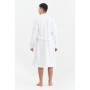Халат-кімоно Lotus Home - Bold white махровий L