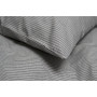 Постільна білизна Lotus Home - Premium Stripe антрацит євро