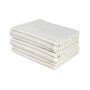 Рушник Lotus Home Готель Premium - Microcotton Stripe Ecru-Kahve 70*140 550 г/м²