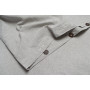 Простирадло з наволочками Lotus Home Washed Cotton - Light antracite 270*270