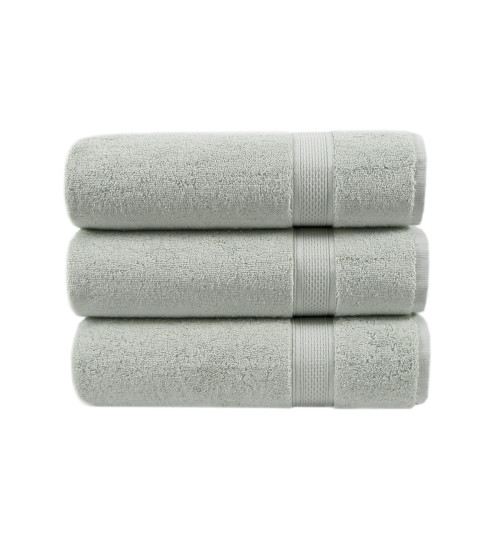 Рушник махровий Lotus Home - Grand soft twist green зелений 50*90