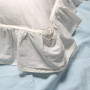 Постільна білизна Lotus Home Washed cotton - Kansas fly plus ментоловий євро