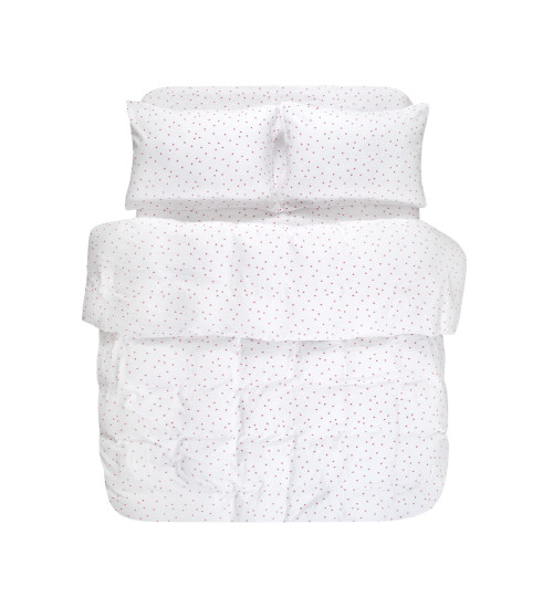 Постільна білизна muslin Lotus Home - Molly Heart полуторний