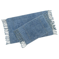 Набор ковриков Irya - Paloma denim синий 60*90+40*60