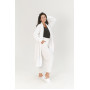 Халат-кімоно Lotus Home - Bold white махровий XL
