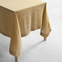 Скатертина Lotus Home - Benna mango гірчичний 170*250