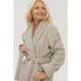 Халат Lotus Home - Bold New beige махровий 2XL