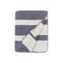 Плед Lotus Home - Infinity Stripe сірий 200*220
