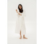 Халат Lotus Home - Rius off white молочний S/M
